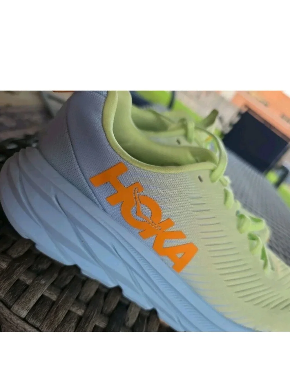 Hoka One W RINCON 3 Women’s 8.5 B Running  Shoe 1119396 BSSNG Euc